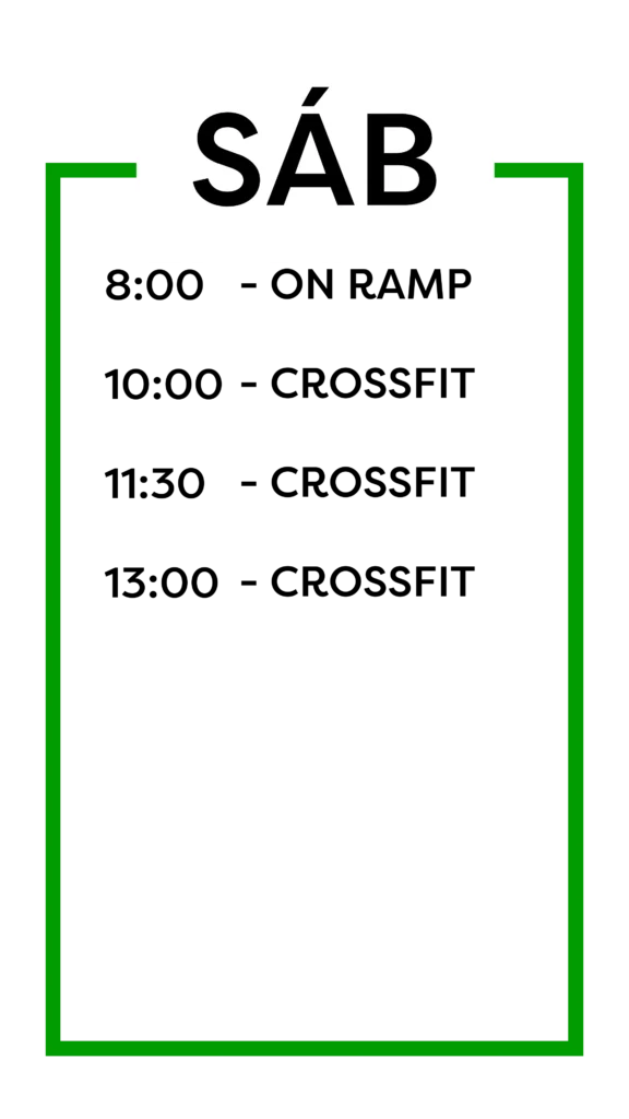 HORARIO ENSO SÁBADO